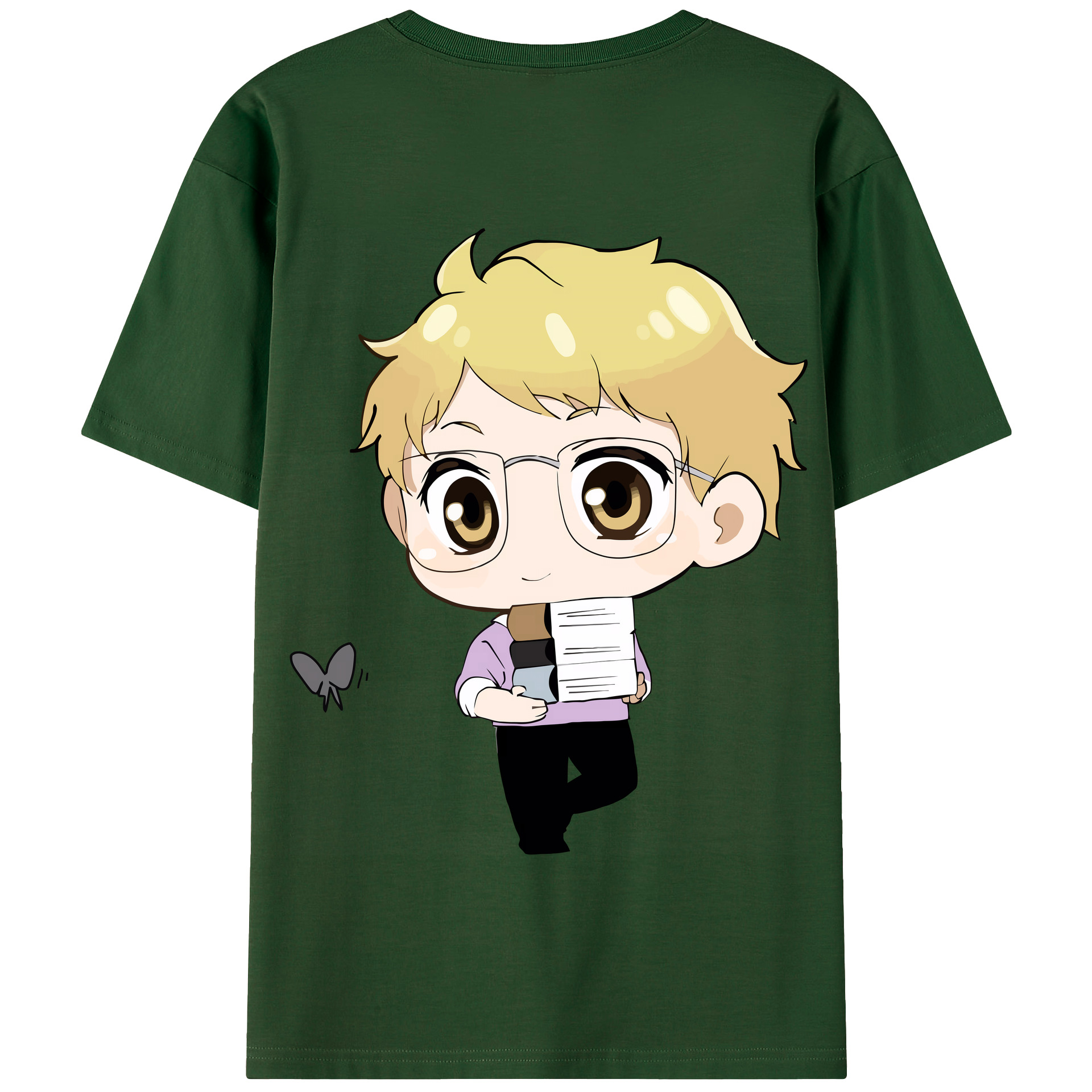 （画像用） ハイキュー!! Haikyu!! 綿100％半袖Tシャツ（背面プリント）